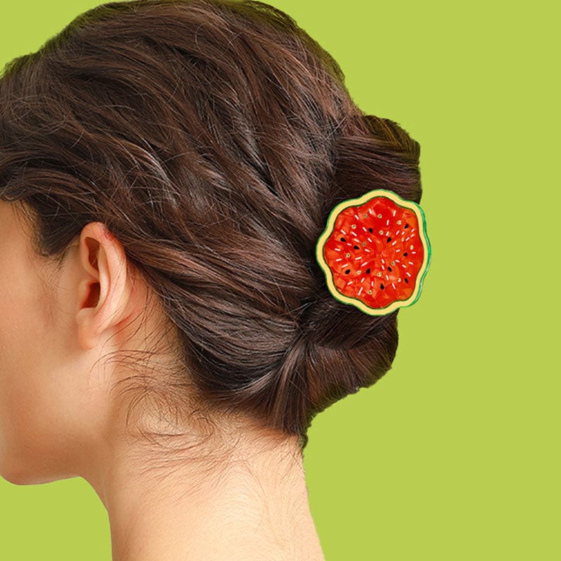 Medium Lace Watermelon Hair Claw | NueShiny