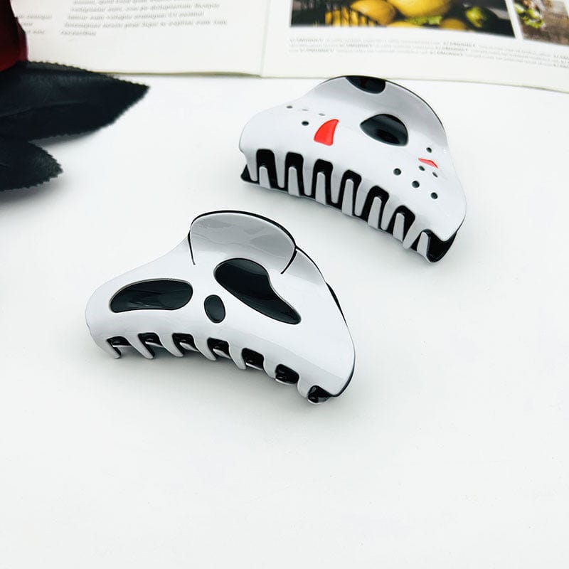 Halloween Red Teeth Hair Claw Clip丨NueShiny