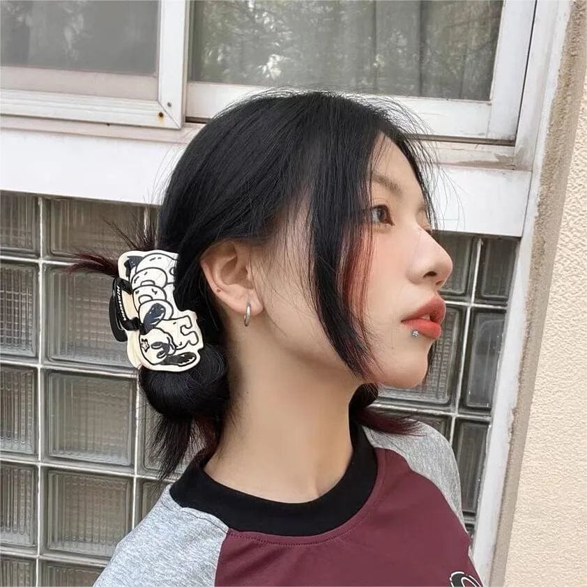 Spring Dog Cartoon Hair Clip Claw丨NueShiny