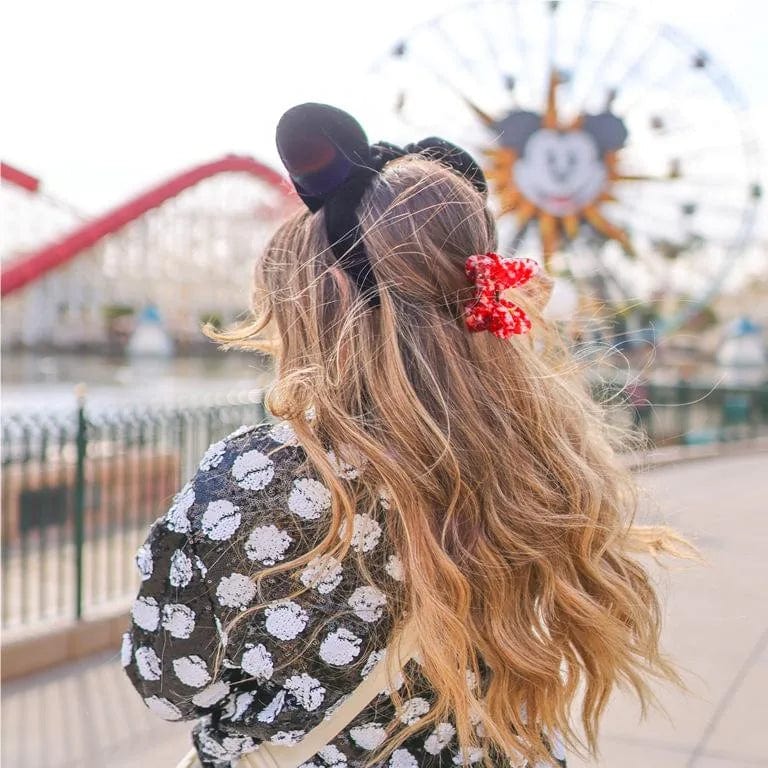 Brown Floral Lovely Bow Hair Clip Claw丨NueShiny