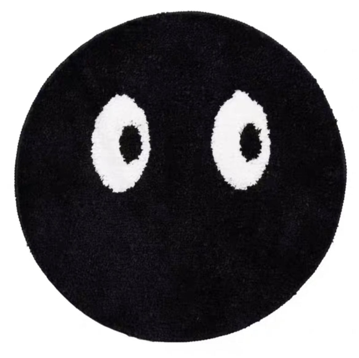 Tufted Black Eyes Eyeballs Circle Plush Decoration丨NueShiny