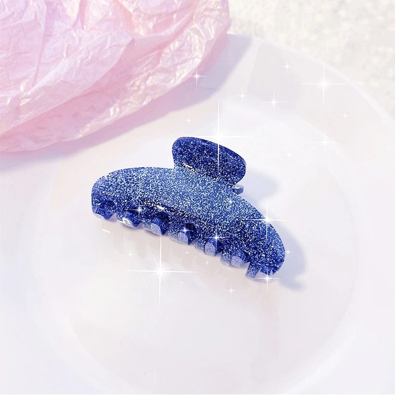 Blue Glitter Claw Clip丨Nueshiny