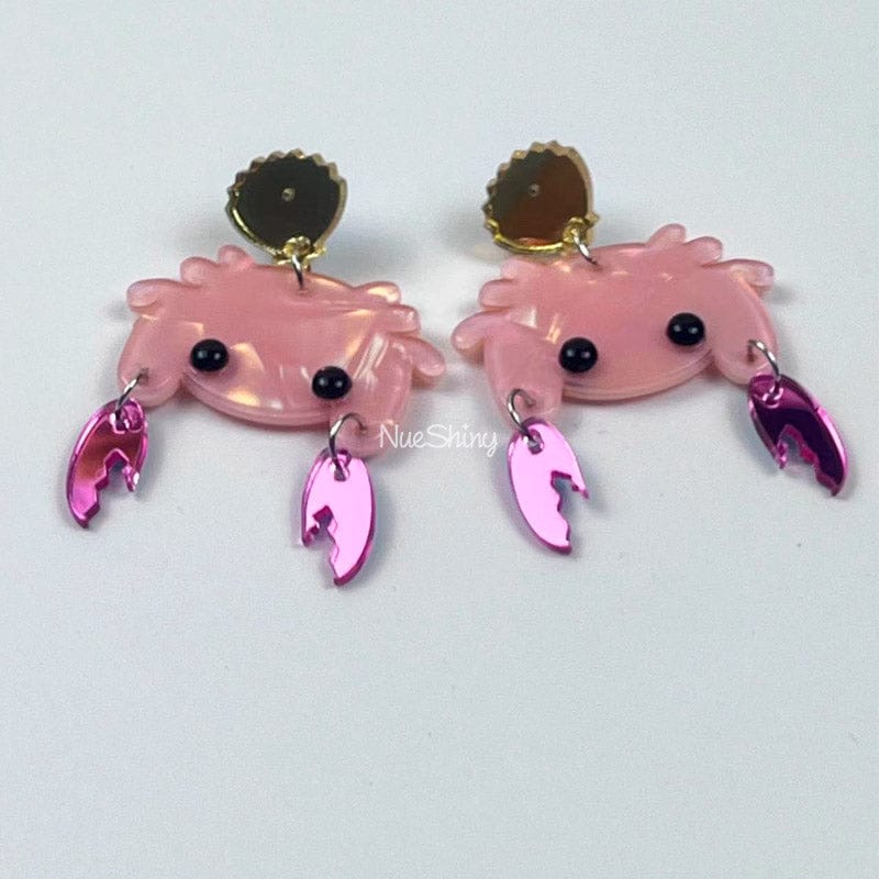 Cute Little Crab Earrings丨NueShiny