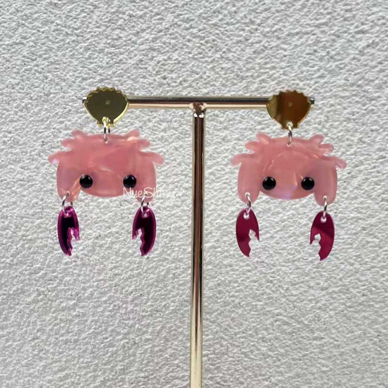 Cute Little Crab Earrings丨NueShiny