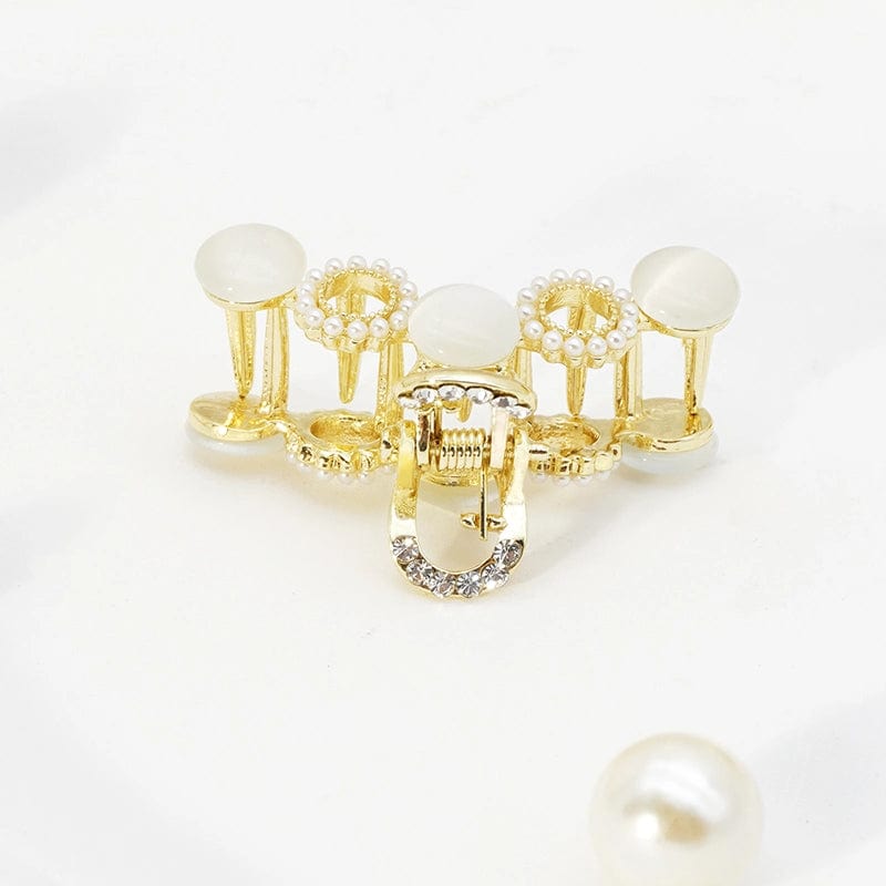 Flower Pearl Premium Shark Hair Claw