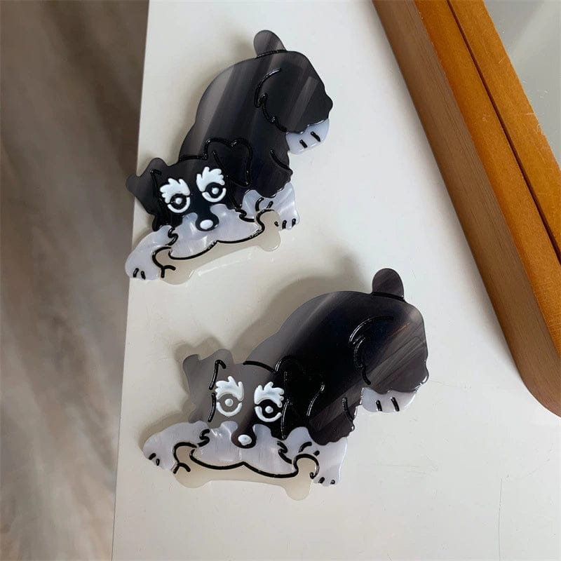 Schnauzer Dog Durable Hair Clip丨NueShiny