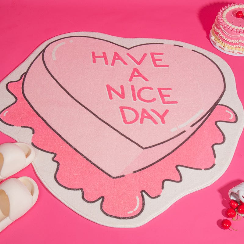Pink Cake Rug Home Decor丨NueShiny