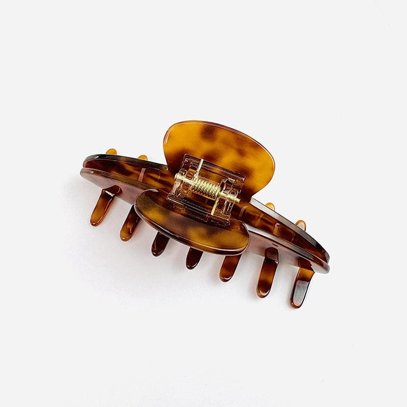 Leopard Texture Clip Tortoise Shell Claw