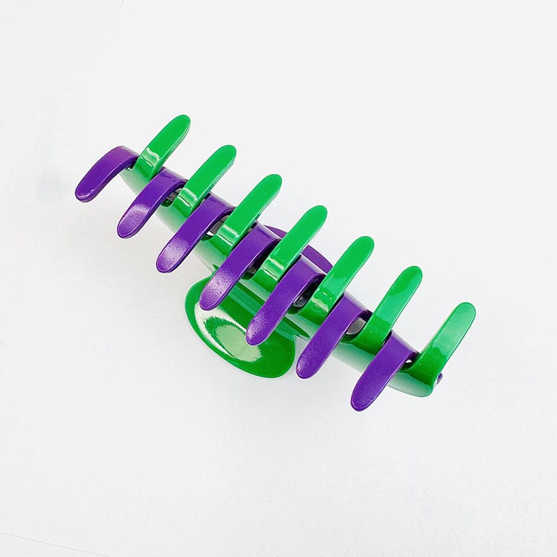 Purple & Green Claw Clip Hair Accessories丨NueShiny