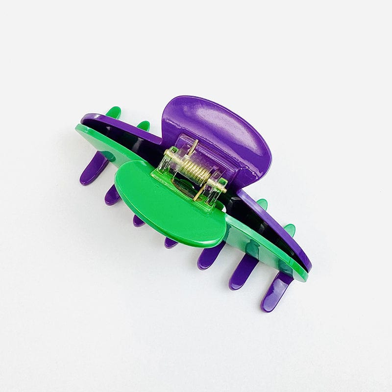 Purple & Green Claw Clip Hair Accessories丨NueShiny