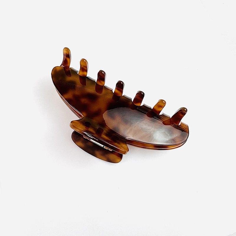 Leopard Texture Clip Tortoise Shell Claw