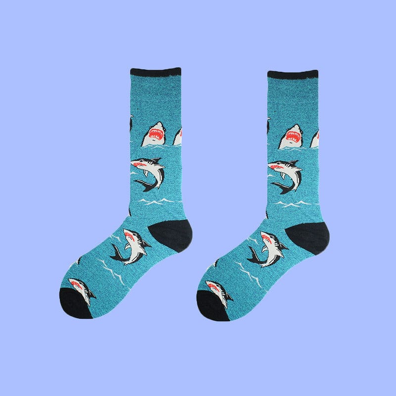 Shark Ocean Series Socks丨NueShiny