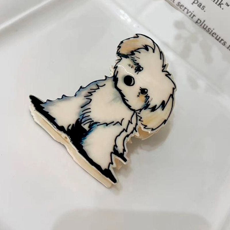 Maltese Dog Hair Claw丨NueShiny