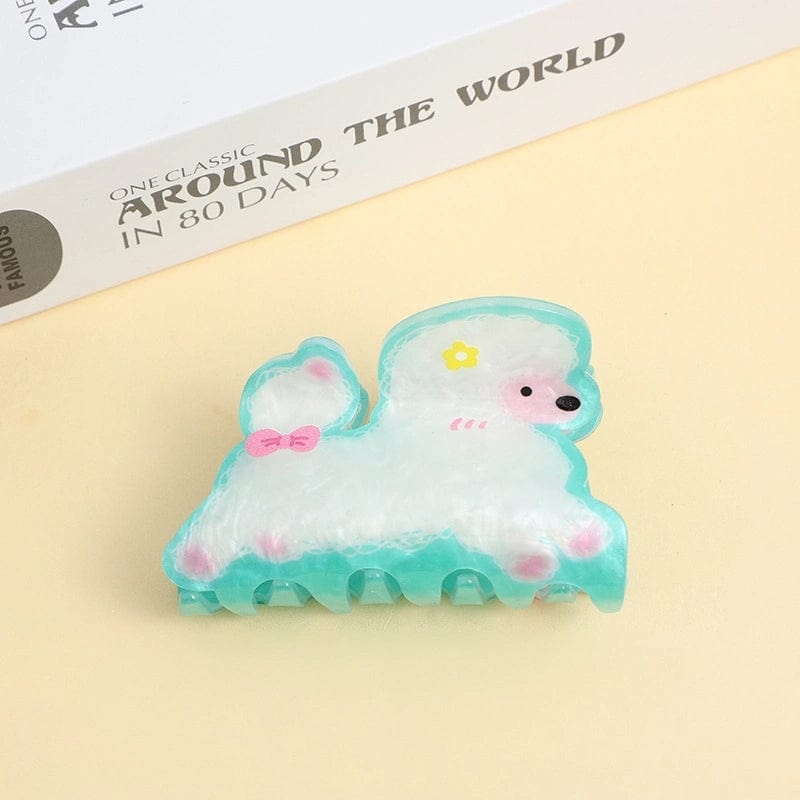 Cute Little Lamb Animal Hair Claw丨NueShiny