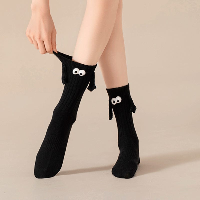 Couple's Black Socks丨NueShiny