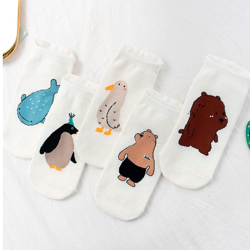 Penguin Carton Socks丨NueShiny