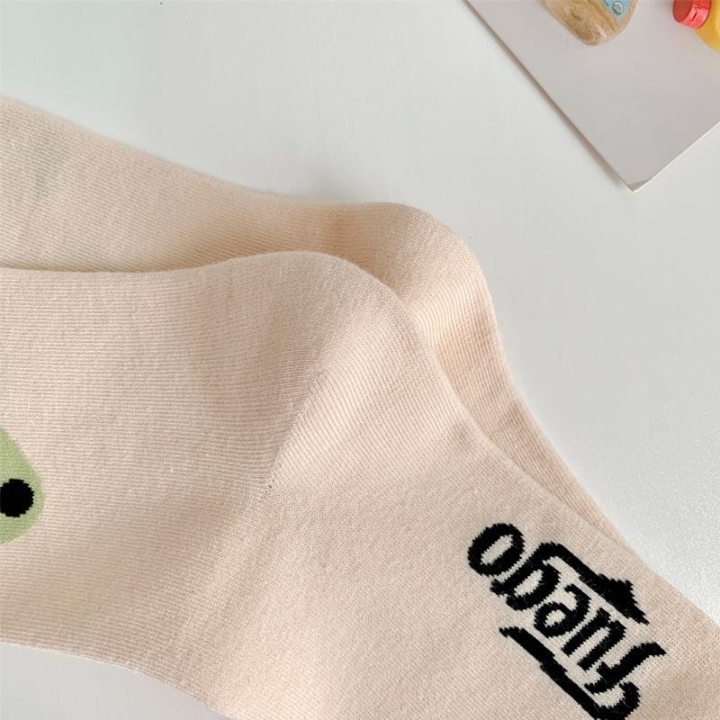 Green Spotted Dog Socks丨NueShiny