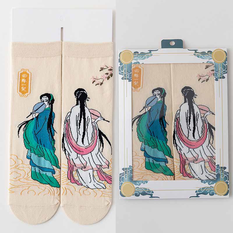 Ancient Beauty Socks丨NueShiny