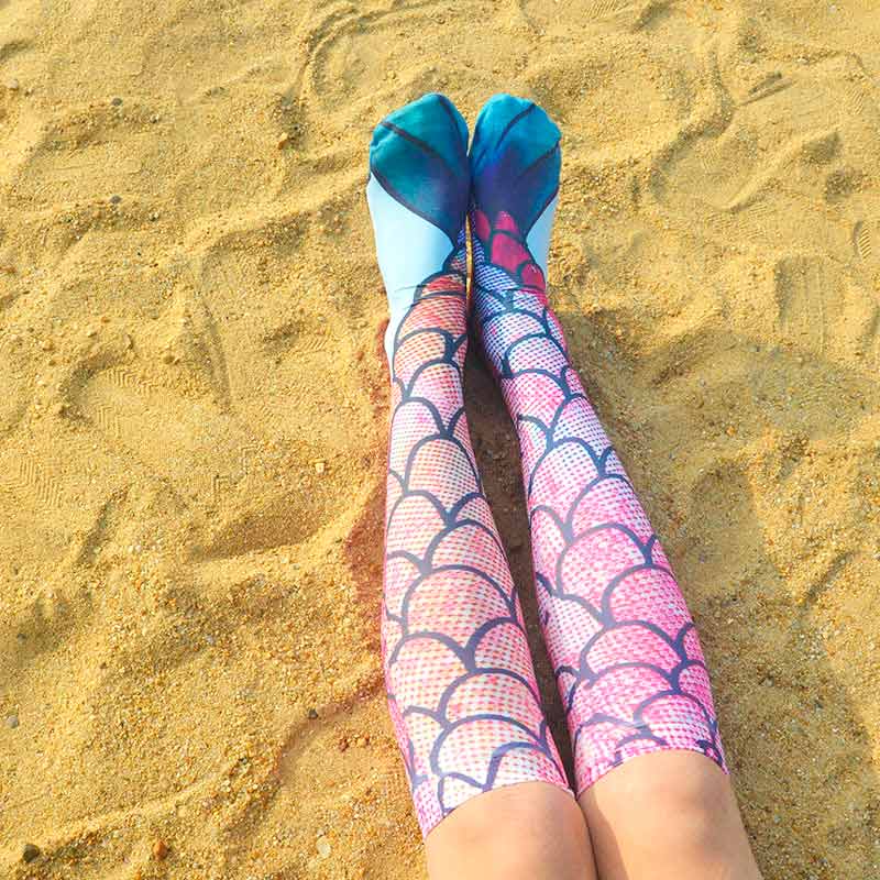 Knee-high Fishtail Socks丨NueShiny