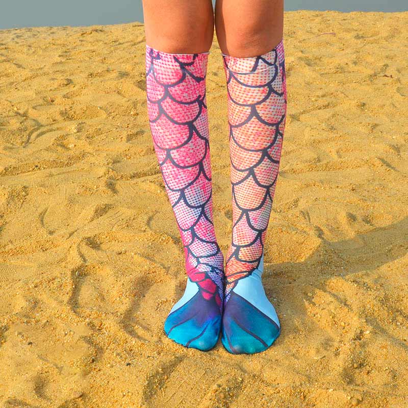 Knee-high Fishtail Socks丨NueShiny