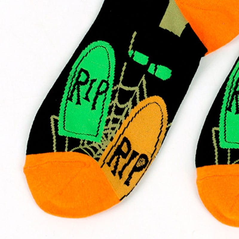 Green Zombie Socks