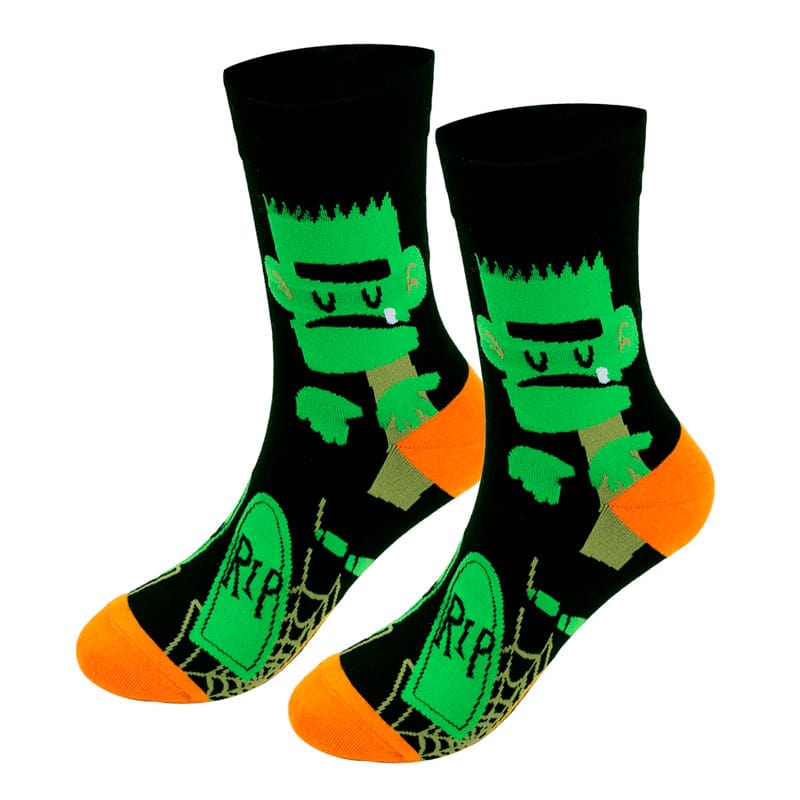 Green Zombie Socks