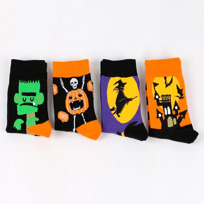 Scary Castle Socks