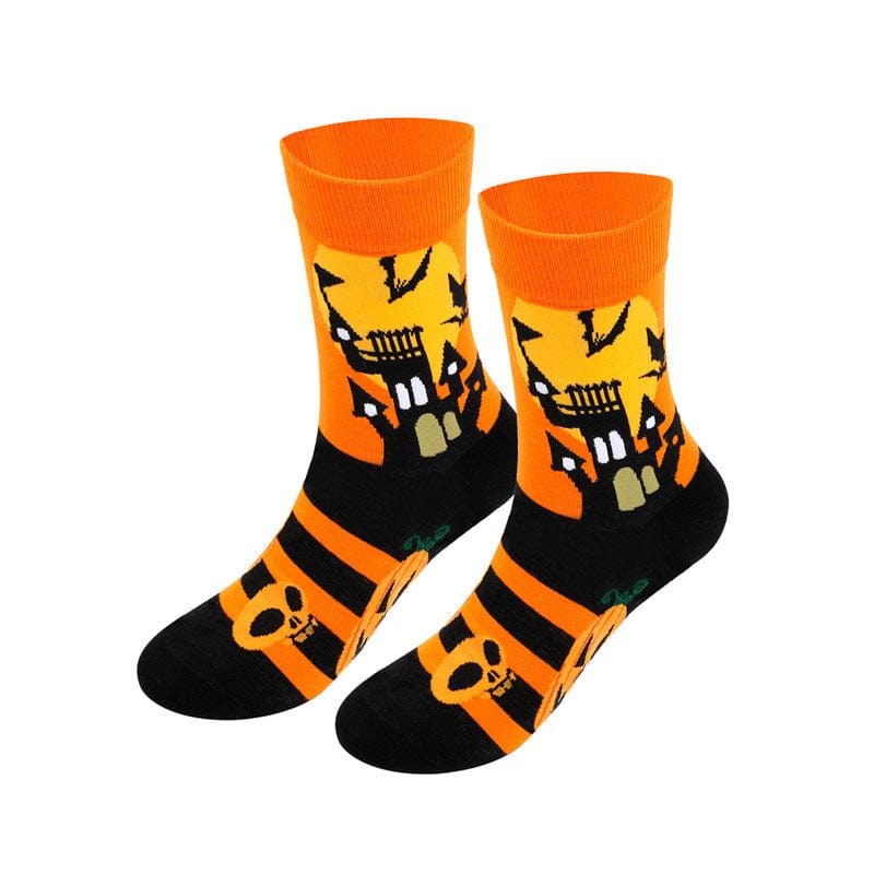 Scary Castle Socks