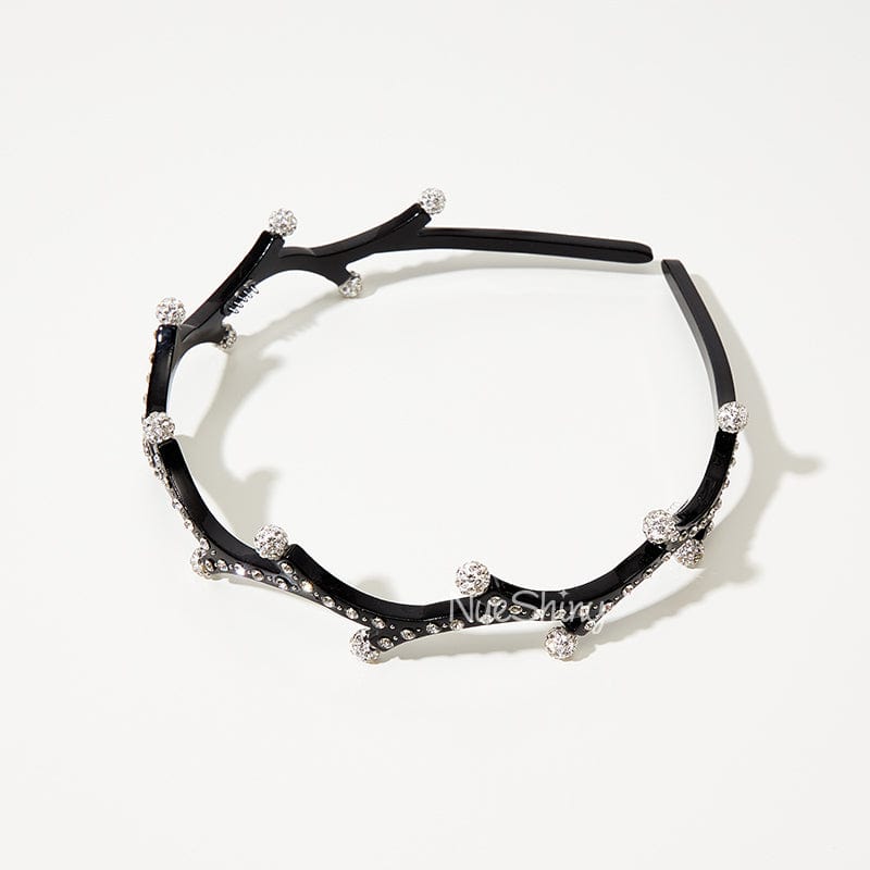 Gorgeous Black Twig Head Band丨NueShiny