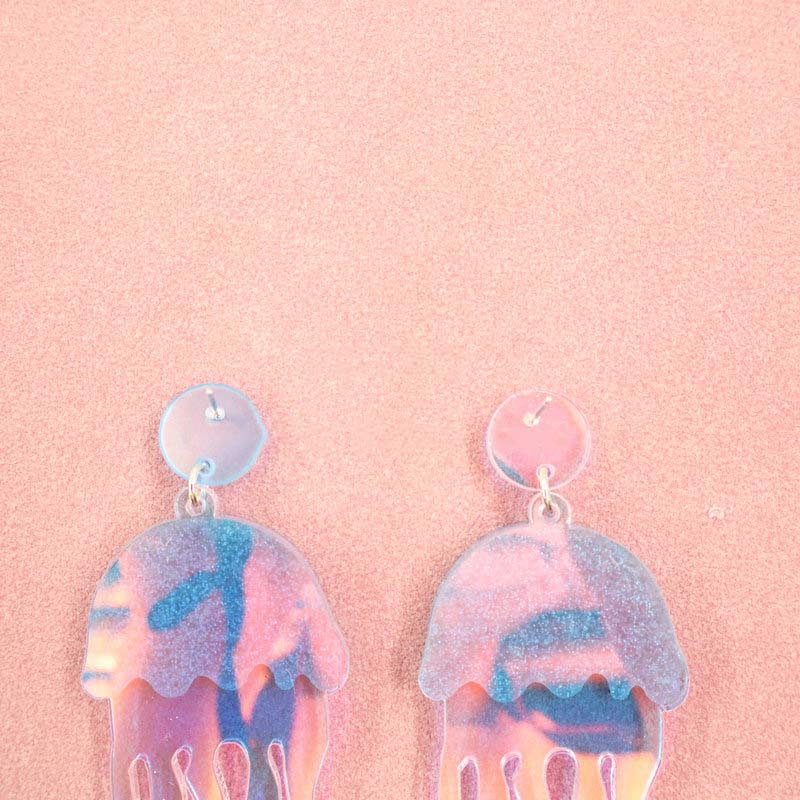 Jellyfish Ocean Series Earrings丨NueShiny