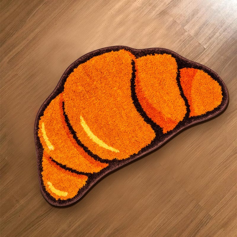 Croissant Plush Room Rug Unique Tufting丨NueShiny