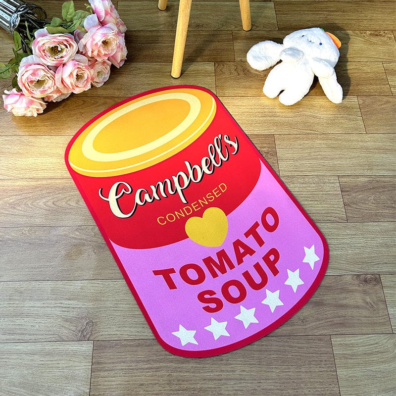 Can Soup Innovative Quick Dry Bath Mat Campbell丨NueShiny